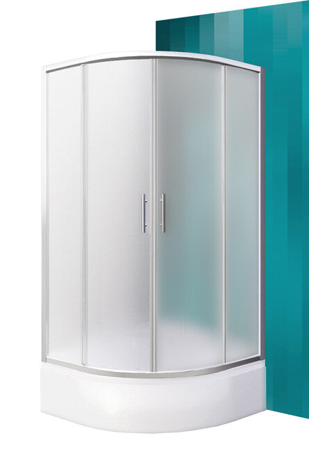 Изображение товара Душевые уголки Roth Portland Neo 800 Matt Glass - 80x80 см, 165 см, раздвижные двери Изображение товара Душевые уголки Roth Portland Neo 800 Matt Glass - 80x80 см, 165 см, раздвижные двери