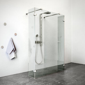 Изображение товара Душевой уголок Roth Walk in Line A 120x202.6 см прозрачное стекло, хром профиль
