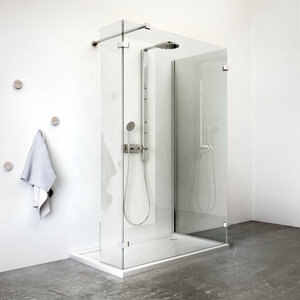 Изображение товара Душевой уголок Roth Walk in Line B 120х90 см с прозрачным стеклом, 8 мм