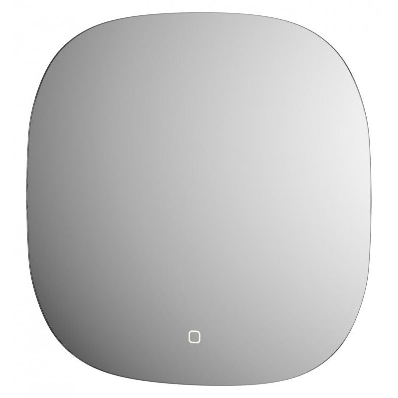 Изображение товара Зеркало Defesto Opti DF 2858S, 50 x 50 см, с LED-подсветкой, сенсорный выключатель, теплый белый свет