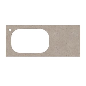 Изображение товара Столешница Kerama Marazzi Magica Риккарди 120 см бежевый матовый керамогранит