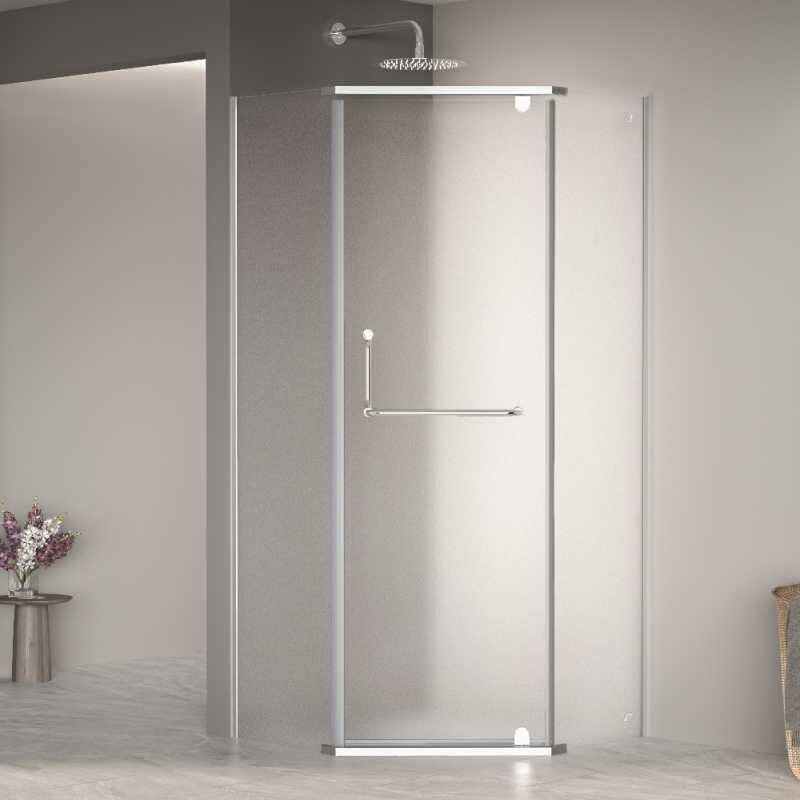 Изображение товара Душевой уголок RGW PA-081, 90 х 90 см, стекло матовое-сатинат, профиль хром, 35088199-21