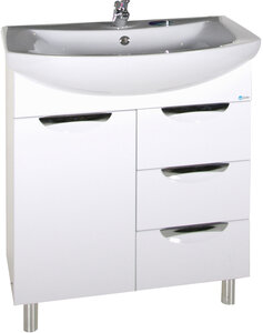 Изображение товара Тумба под раковину АСБ-Мебель Мессина 9892 70/3, напольная