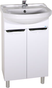 Изображение товара Тумба под раковину АСБ-Мебель Мессина 50 напольная белая Россия