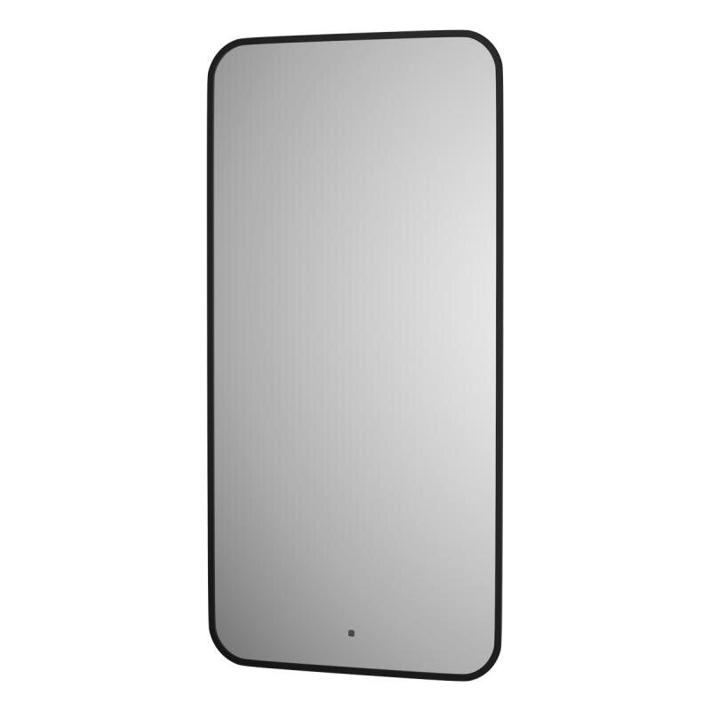 Изображение товара Зеркало Defesto Aura DF 2965R с LED-подсветкой 50x100 см черное