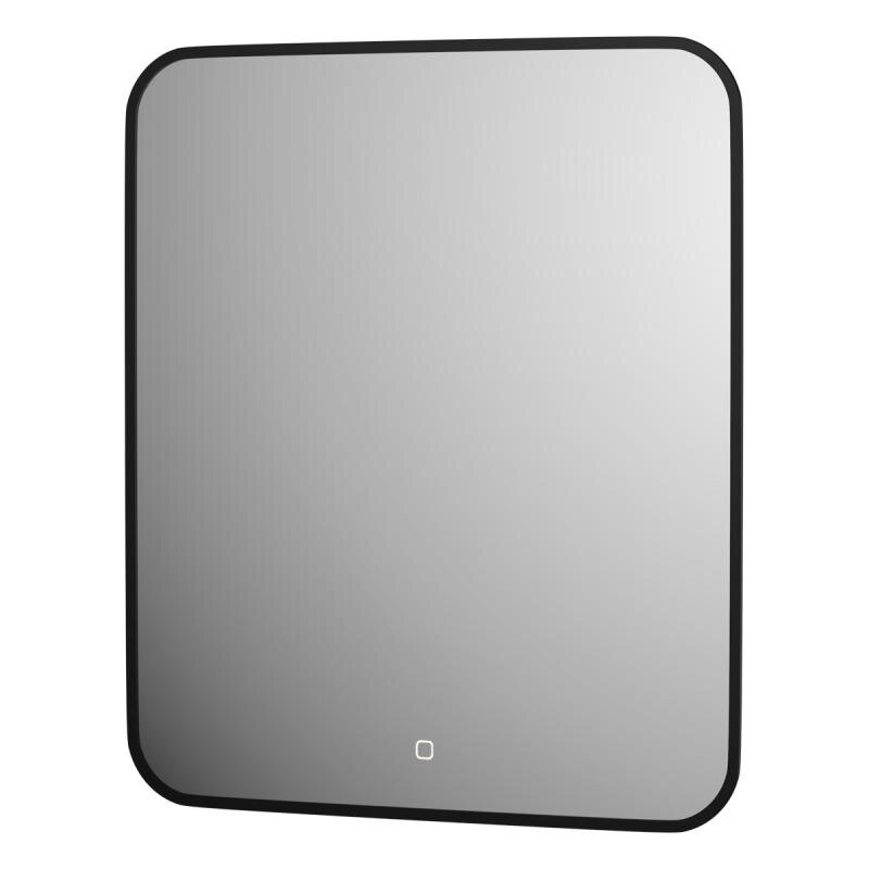 Изображение товара Зеркало Defesto Aura DF 2966S, 60 x 70 см, с LED-подсветкой, сенсорный выключатель, нейтральный белый свет, рама черная