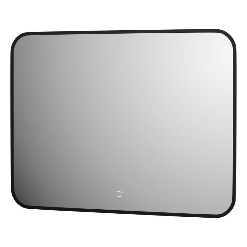 Изображение товара Зеркало Defesto Aura DF 2967SH с LED подсветкой 80x60 см, черное, сенсорный выключатель