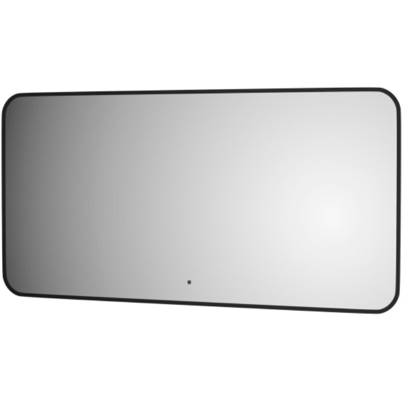 Изображение товара Зеркало Defesto DF 2968RH с LED-подсветкой 120x60 см черная рама