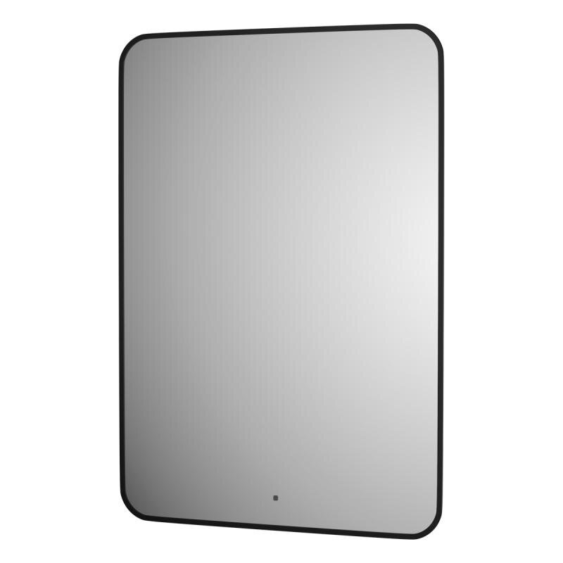 Изображение товара Зеркало Defesto Aura DF 2969R, 70 x 100 см, с LED-подсветкой, инфракрасный выключатель, нейтральный белый свет, рама черная