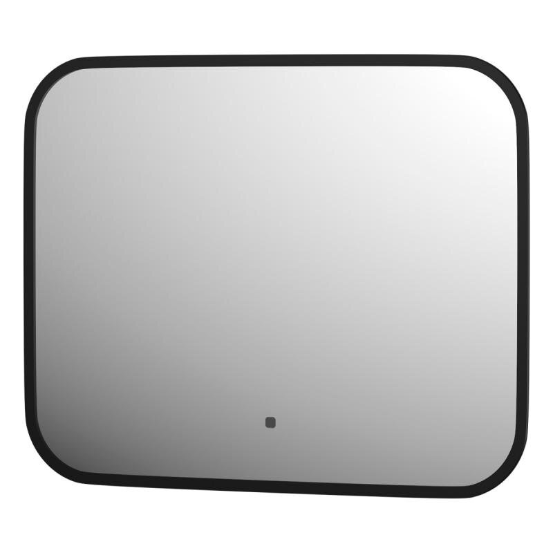 Изображение товара Зеркало Defesto Aura DF 2971RH с LED-подсветкой 50x40 см, черное, с инфракрасным выключателем