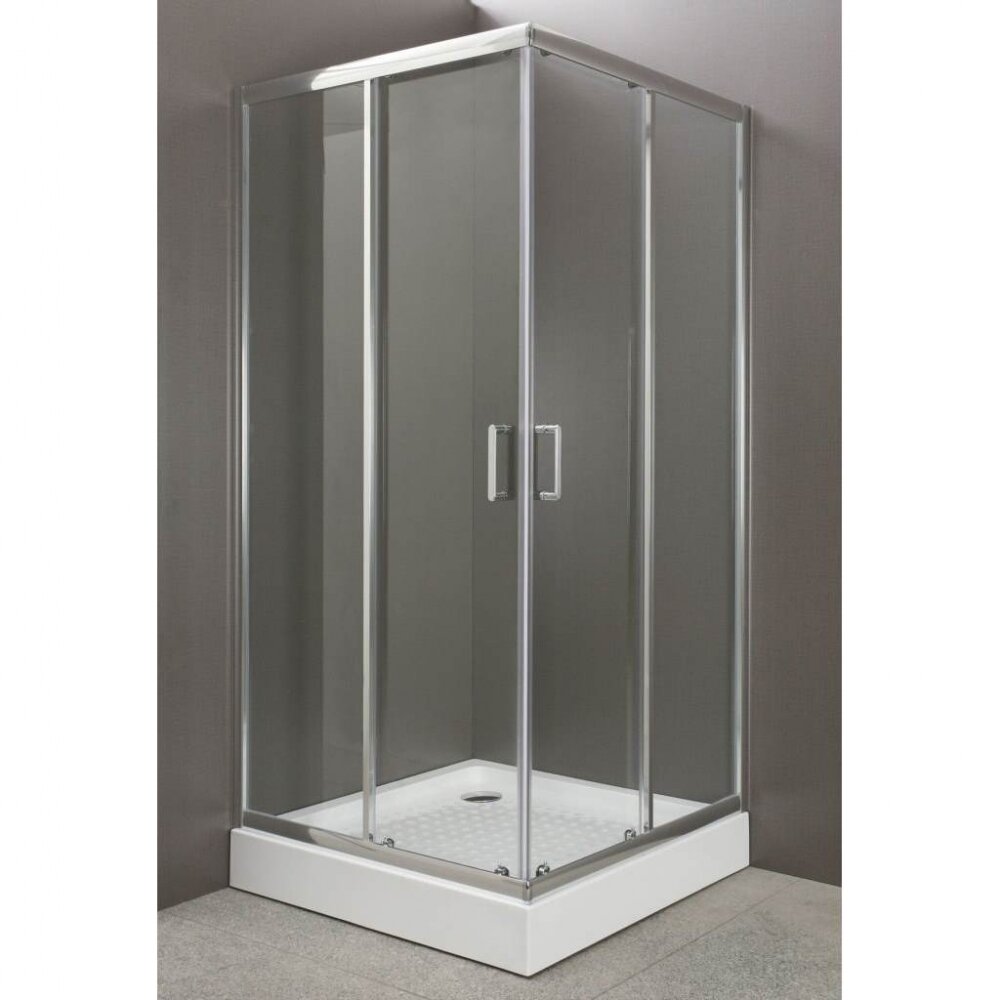Изображение товара Душевой уголок BelBagno квадратный 90x90 см с раздвижными дверями Изображение товара Душевой уголок BelBagno квадратный 90x90 см с раздвижными дверями