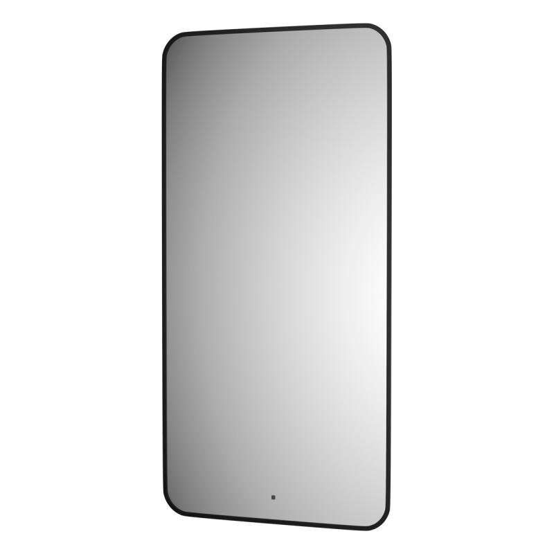 Изображение товара Зеркало Defesto Aura DF 2978R с LED-подсветкой, 60x120 см, черная рама