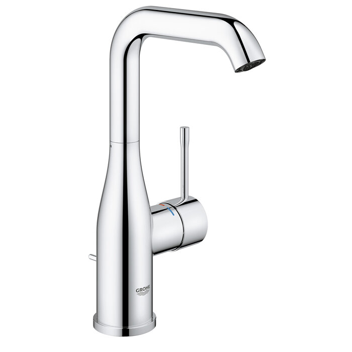 Изображение товара Смеситель для раковины Grohe Essence New хром однорычажный, поворотный излив
