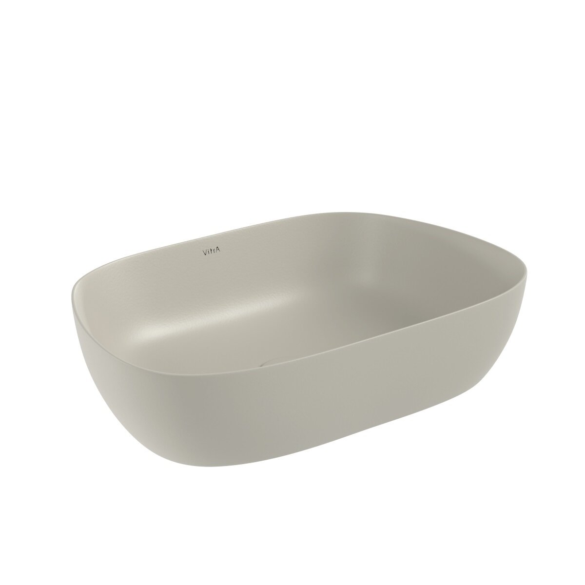 Изображение товара Раковина VitrA Outline Recycled, 7993B066-0016, 63 см, фарфор, цвет тауп матовый Изображение товара Раковина VitrA Outline Recycled, 7993B066-0016, 63 см, фарфор, цвет тауп матовый
