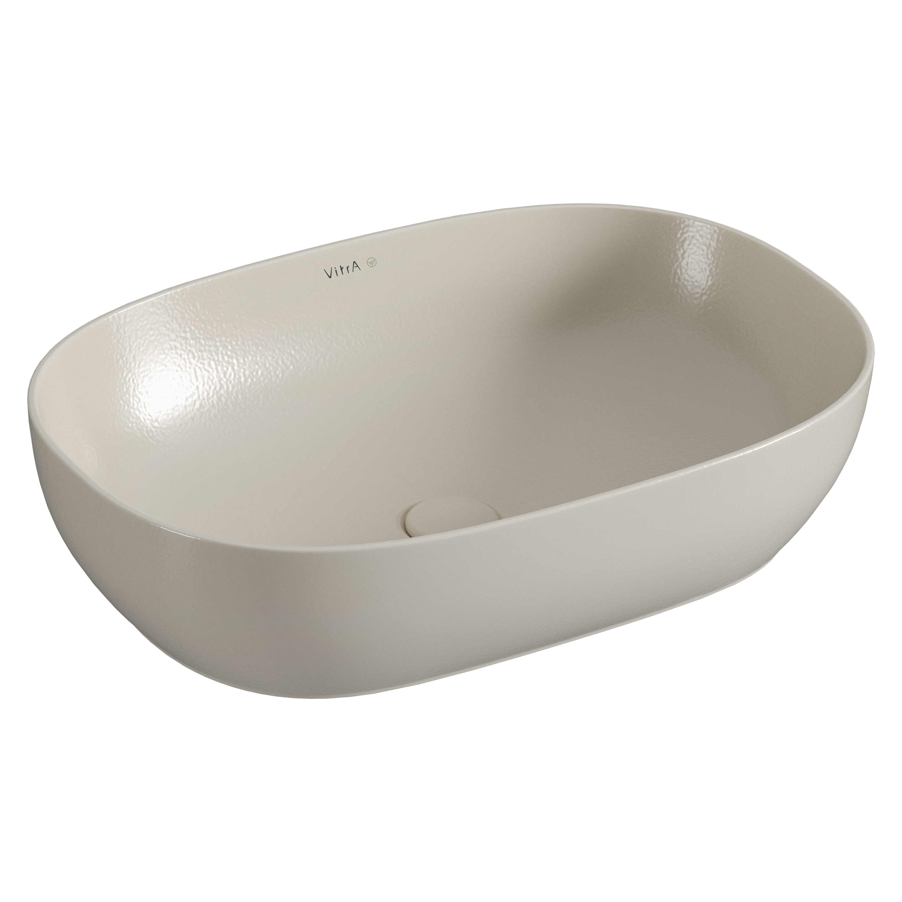 Изображение товара Раковина VitrA Outline Recycled 60 см из фарфора тауп матовый Изображение товара Раковина VitrA Outline Recycled 60 см из фарфора тауп матовый
