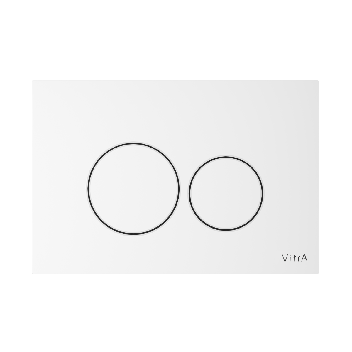 Изображение товара Клавиша смыва Vitra Origin 740-2400 белая для унитаза и писсуара