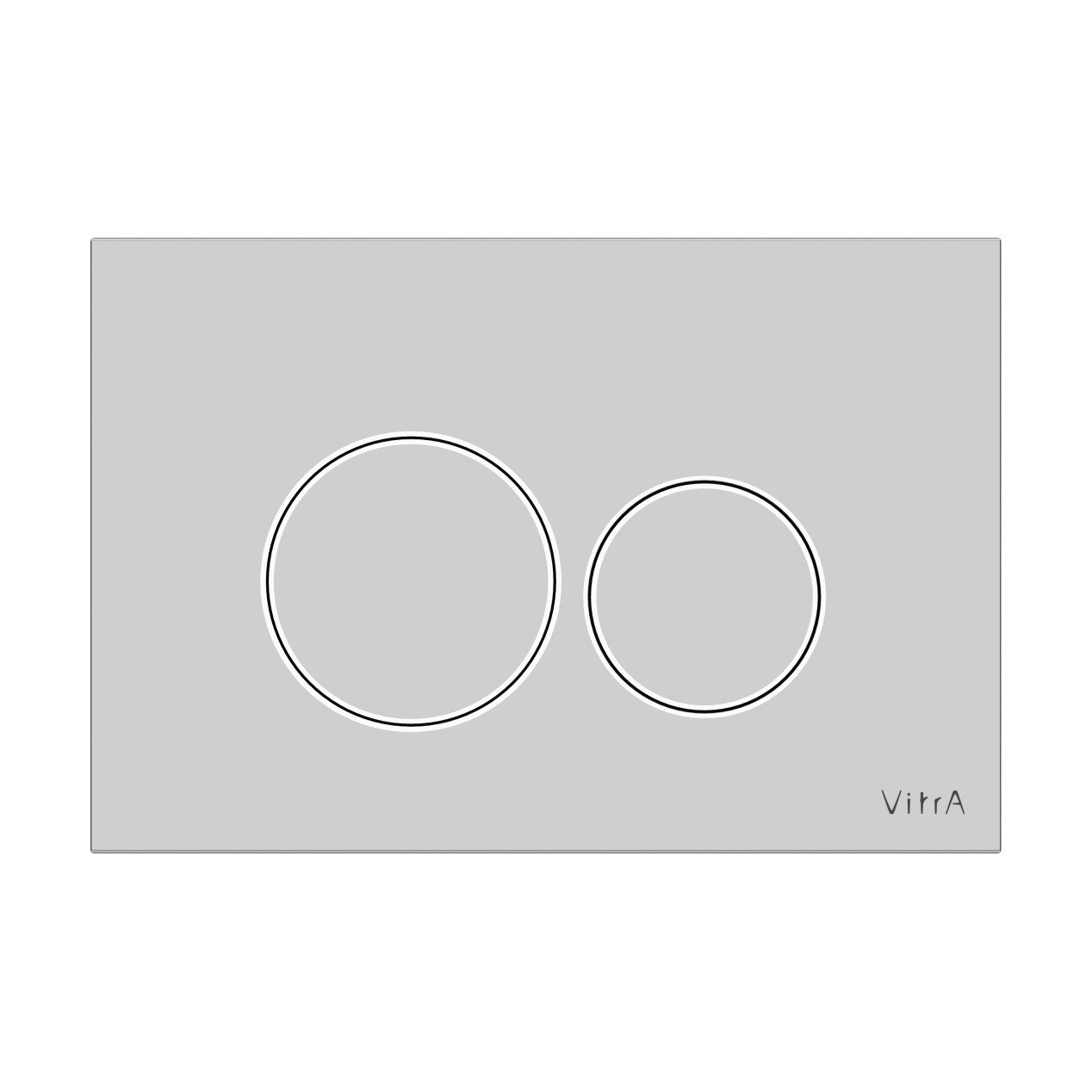 Изображение товара Клавиша смыва VitrA Origin, 740-2480, механическая, хром
