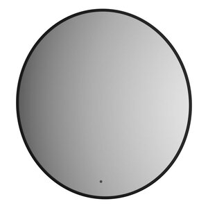 Изображение товара Зеркало Defesto Aura DF 2984R с LED-подсветкой, 70 см, черная рамка