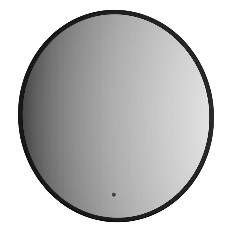 Изображение товара Зеркало с подсветкой Defesto Aura DF 2992R, 50 см, черное, с инфракрасным выключателем