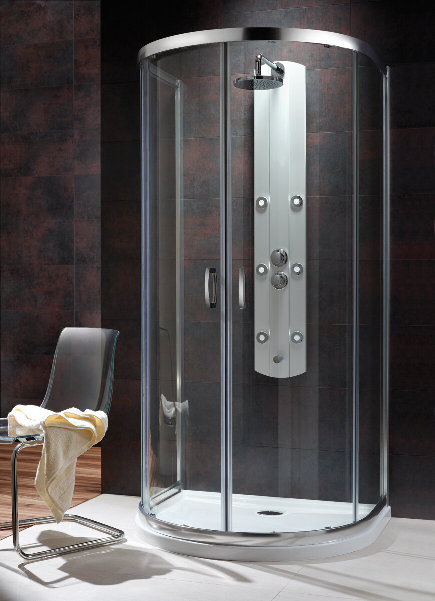 Изображение товара Душевой уголок Radaway Premium Plus P 100 x 90 x 190 прозрачное стекло, 33300-01-01N
