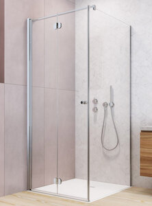 Изображение товара Душевой уголок Radaway EOS KDJ-B 80x80 см с прозрачным стеклом и хром профилем