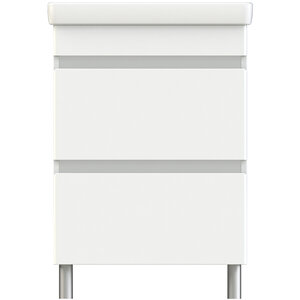 Изображение товара Тумба с раковиной Orange Topline-Lyon TLNF60+RA, 60 см, напольная, цвет белый