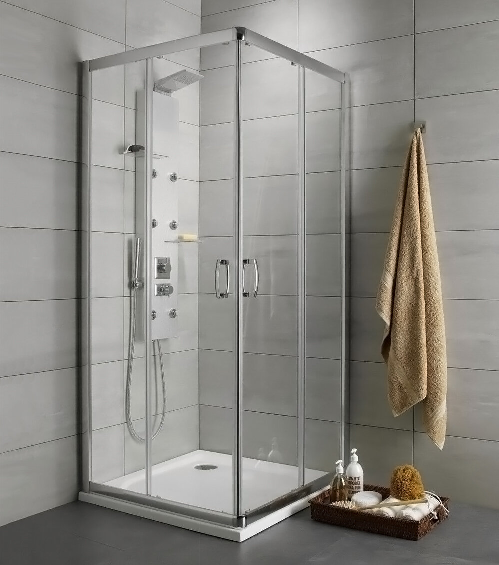Изображение товара Душевой уголок Radaway Premium Plus D, 80 x 90 x 190 см, стекло прозрачное