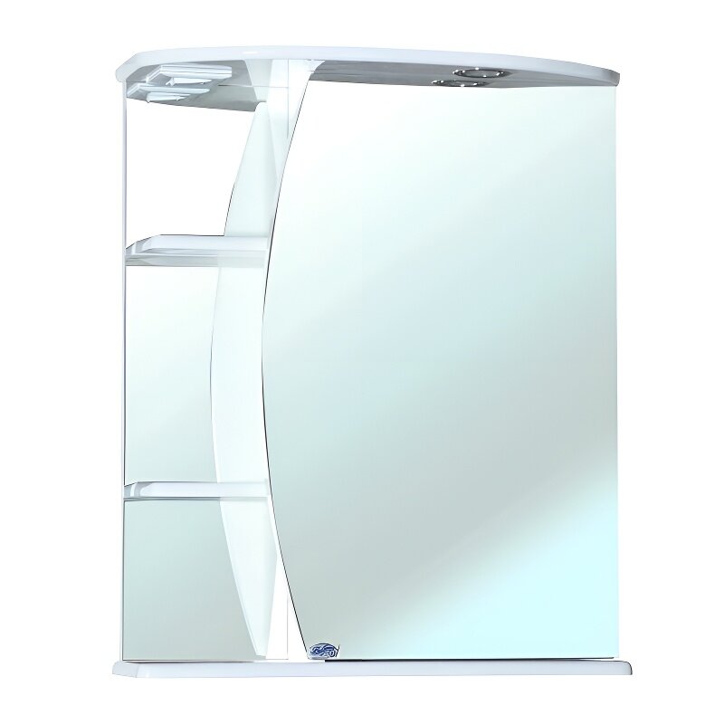 Изображение товара Зеркальный шкаф Bellezza Луна 60 см с подсветкой белый