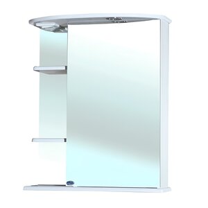 Изображение товара Зеркальный шкаф Bellezza Магнолия 4612709002016/4612709001019, 60 см, с подсветкой, цвет белый, левый/правый