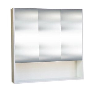 Изображение товара Зеркальный шкаф Bellezza Ницца 90 см белый влагостойкий с системой хранения