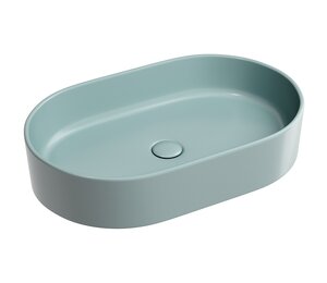 Изображение товара Раковина Ceramicanova Element CN6048MLG, 60 см, сантехфарфор, цвет зеленый матовый