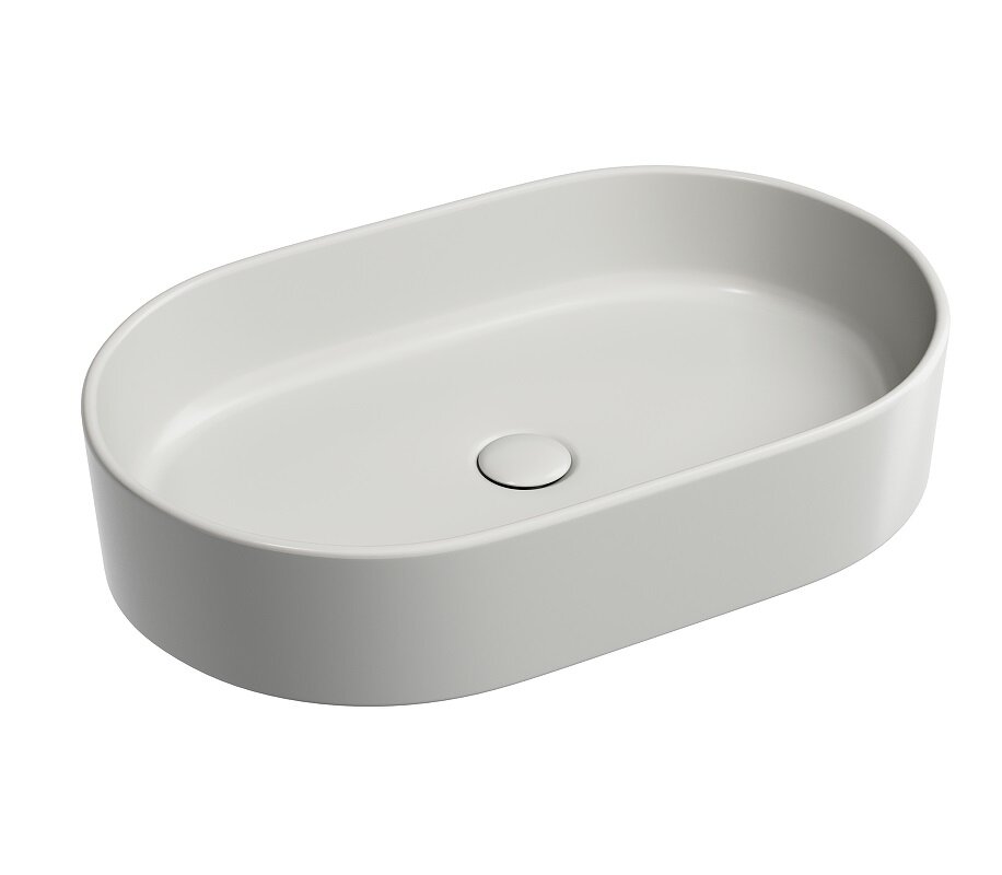 Изображение товара Раковина Ceramicanova Element CN6048MSG, 60 см, сантехфарфор, цвет серый матовый Изображение товара Раковина Ceramicanova Element CN6048MSG, 60 см, сантехфарфор, цвет серый матовый