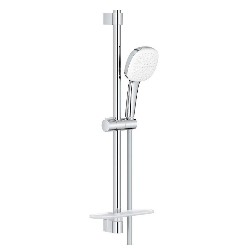 Изображение товара Душевой гарнитур Grohe Tempesta Cube 110 2 режима хром с полочкой