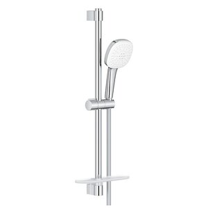 Изображение товара Душевой гарнитур Grohe Tempesta Cube 110 27928003, лейка 2 режима струи, с полочкой, цвет хром