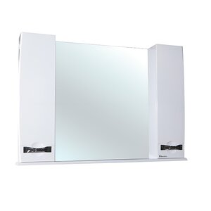 Изображение товара Зеркальный шкаф Bellezza Абрис 4619718001016, 105 см, цвет белый