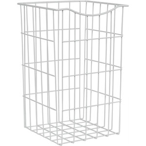 Изображение товара Корзина для белья Bellezza 4695104080018 белый муар металлическая напольная