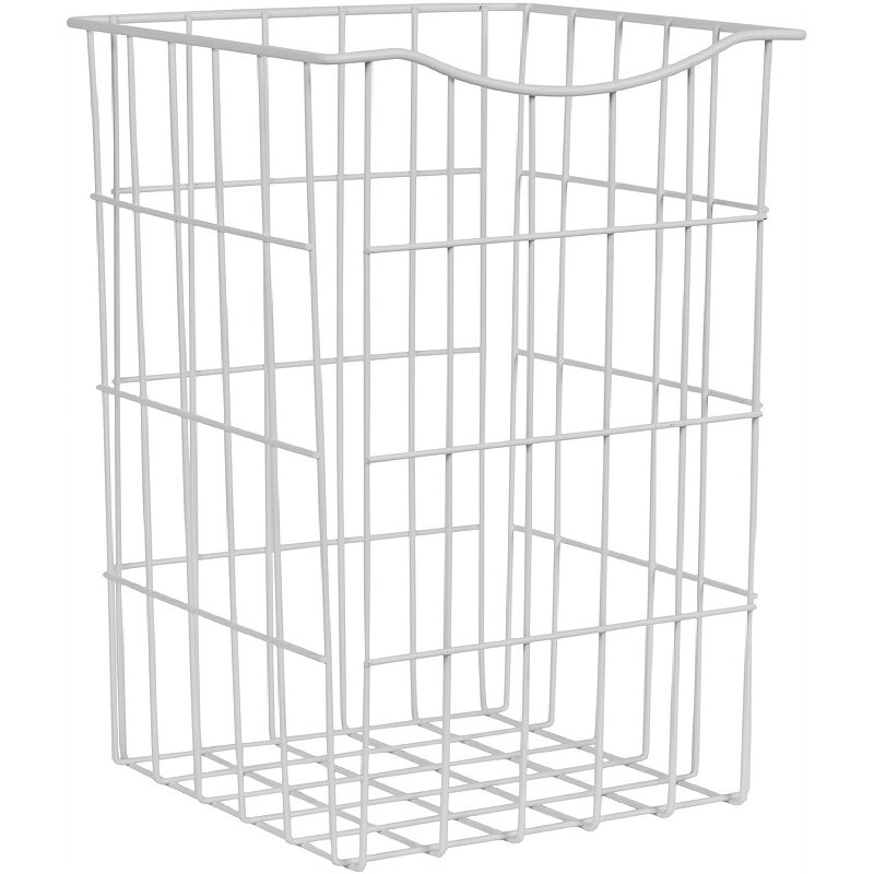 Изображение товара Корзина для белья Bellezza 4695105080017, белый муар, объем 40 л