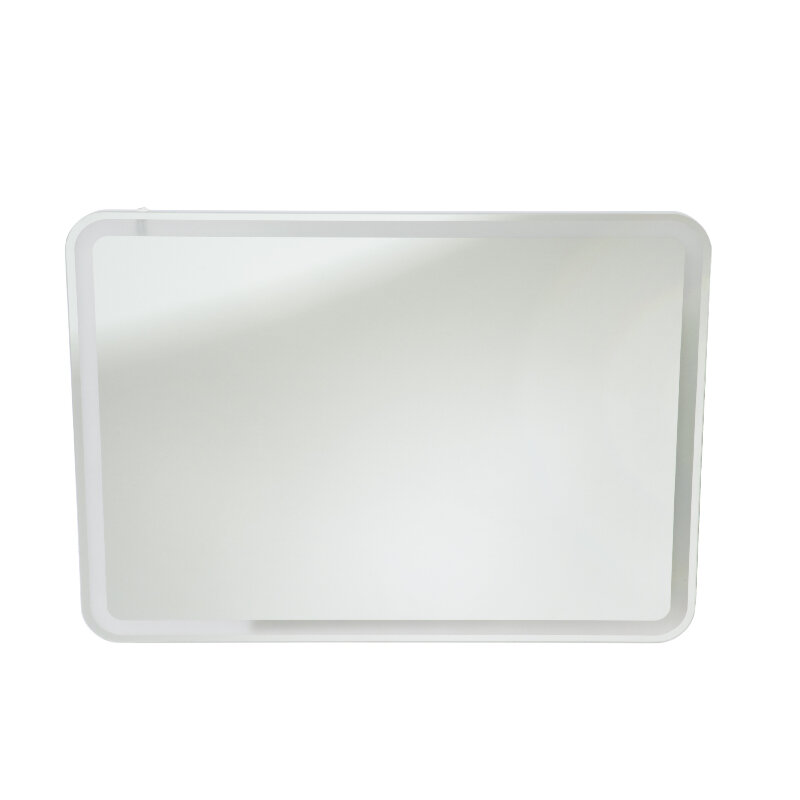 Изображение товара Зеркало Bellezza Альдо с LED-подсветкой 100 см, влагостойкое, белое Изображение товара Зеркало Bellezza Альдо с LED-подсветкой 100 см, влагостойкое, белое