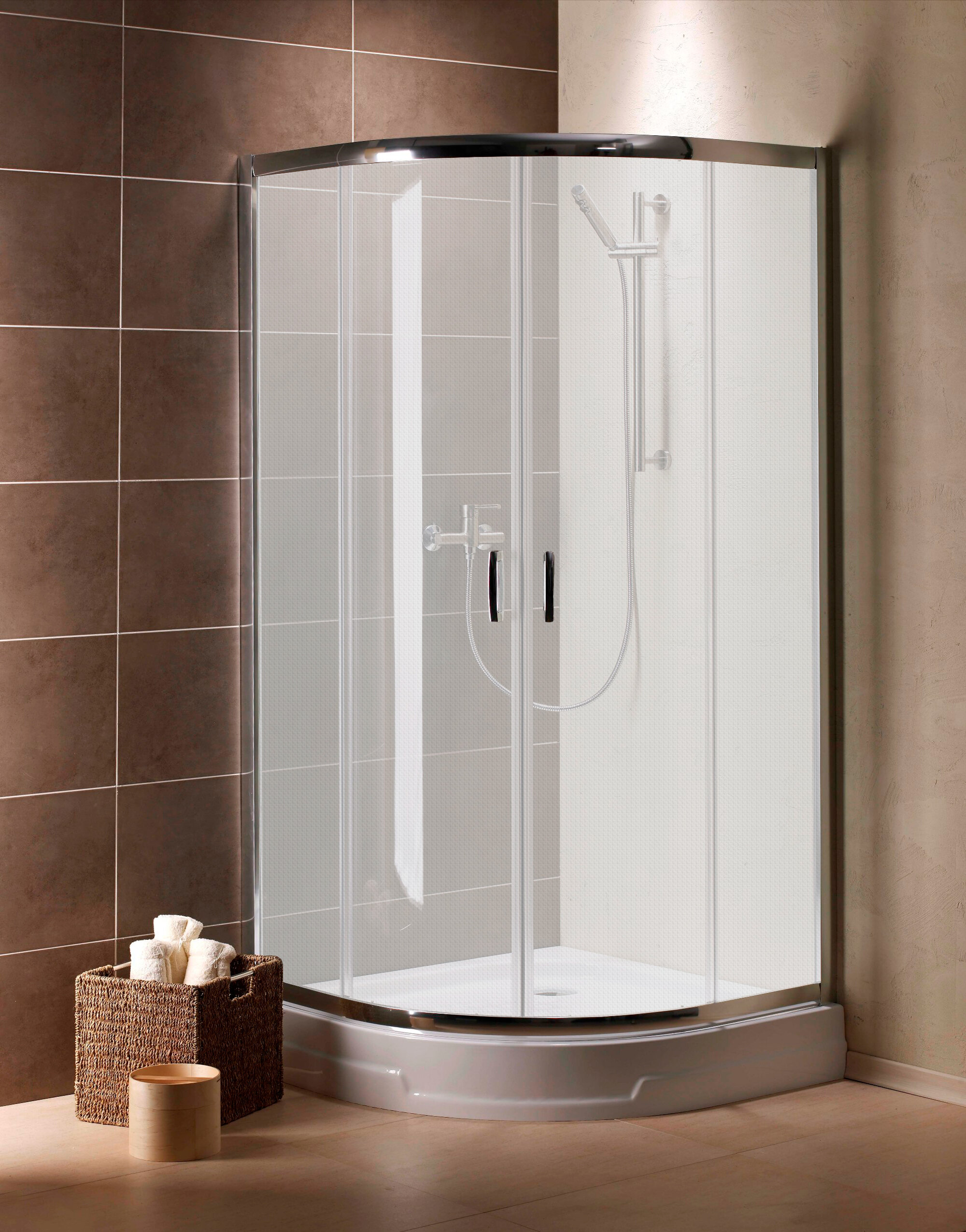 Изображение товара Radaway Premium Plus A 30423-01: 100x100x190 см, четверть круга, 6 мм стекло