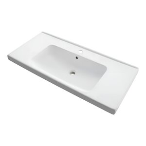 Изображение товара Раковина Bellezza Гармония 4660018641259, 100 см, керамика, цвет белый