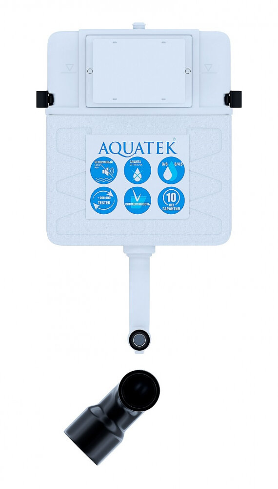 Изображение товара Смывной бачок Aquatek INS-0000019 скрытого монтажа для унитазов белый