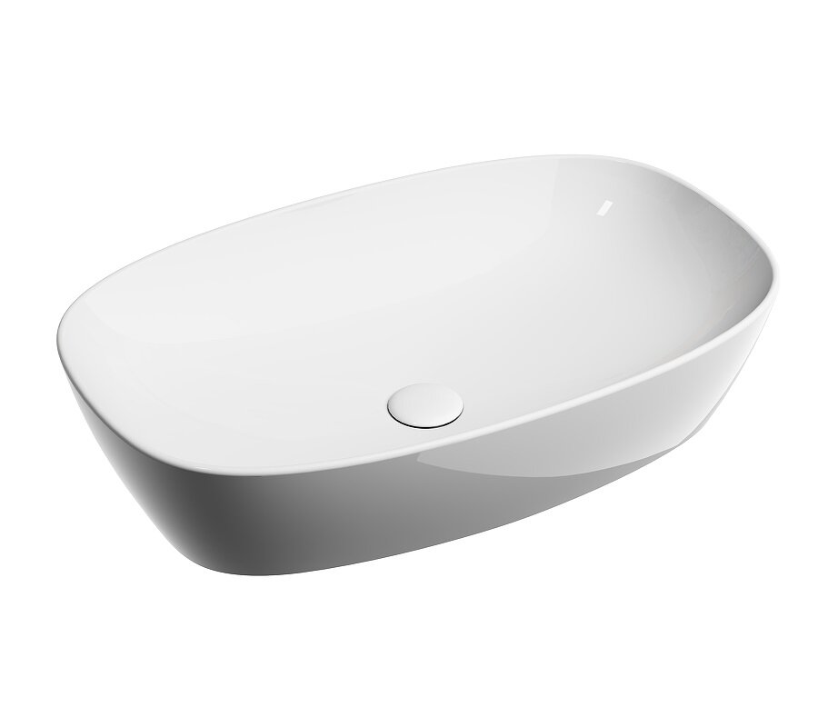Изображение товара Раковина Ceramicanova Element CN6049 60 см овальная белая из санфарфора