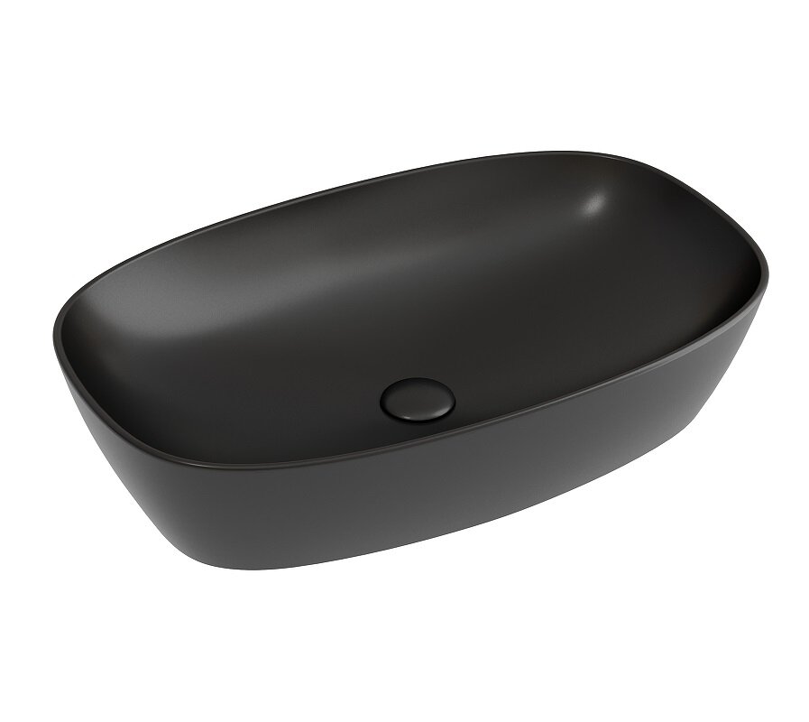 Изображение товара Раковина Ceramicanova Element CN6049MB, 60 см, сантехфарфор, цвет черный матовый Изображение товара Раковина Ceramicanova Element CN6049MB, 60 см, сантехфарфор, цвет черный матовый