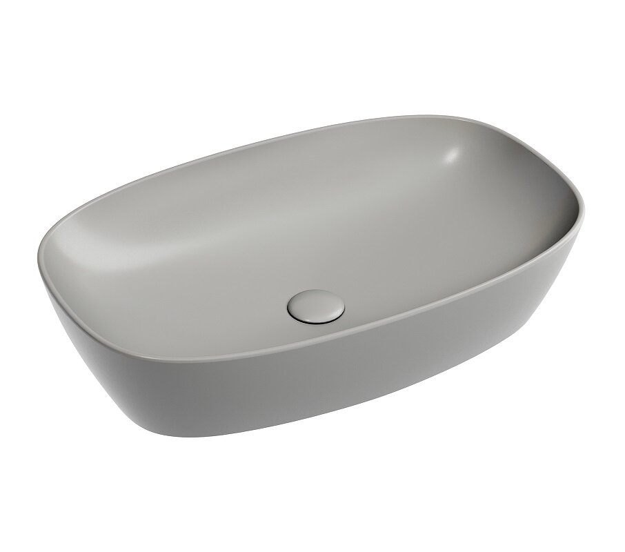 Изображение товара Раковина Ceramicanova Element CN6049MH, 60 см, сантехфарфор, цвет антрацит матовый Изображение товара Раковина Ceramicanova Element CN6049MH, 60 см, сантехфарфор, цвет антрацит матовый