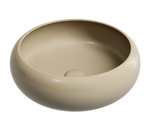 Изображение товара Раковина Ceramicanova Element CN6050MC 36 см круглая фарфор капучино матовый