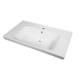 Изображение товара Раковина Bellezza Гармония 4660018640207, 80 см, керамика, цвет белый