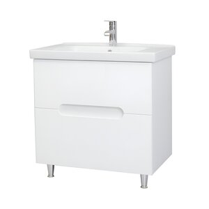 Изображение товара Тумба под раковину Bellezza Андрэа 4639010110018 65 см белая напольная