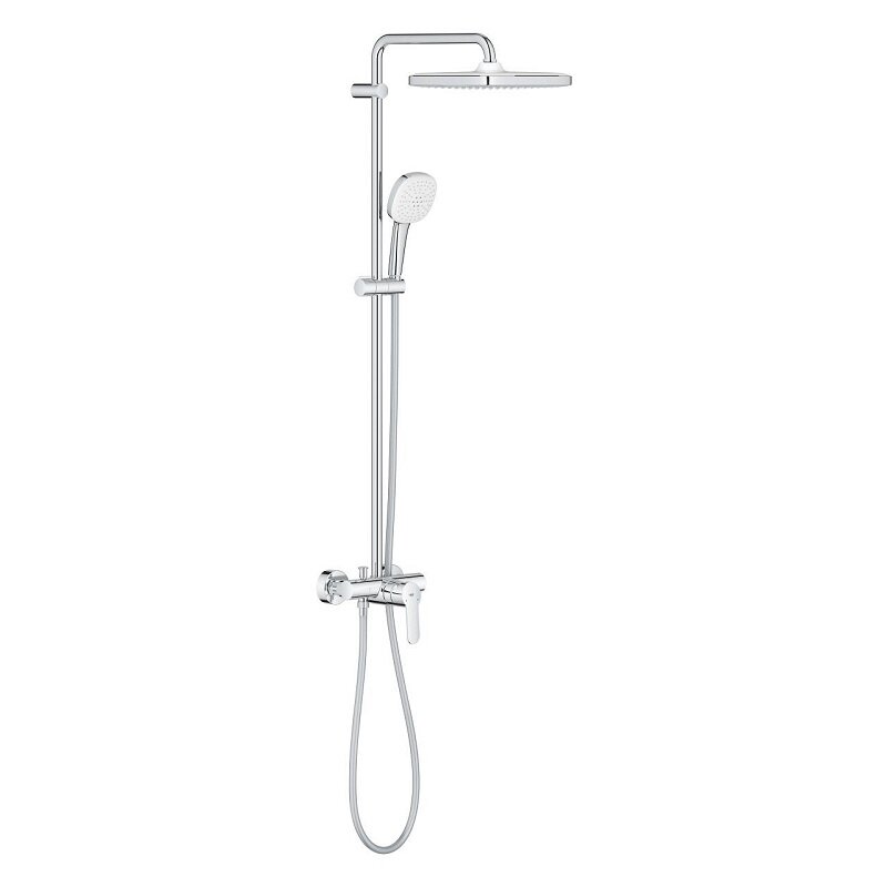 Изображение товара Душевая система Grohe Tempesta Cube System 250 26692001, цвет хром Изображение товара Душевая система Grohe Tempesta Cube System 250 26692001, цвет хром