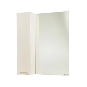 Изображение товара Зеркальный шкаф Bellezza Андрэа 4619010002070/4619010001073, 65 см, цвет бежевый, левый/правый