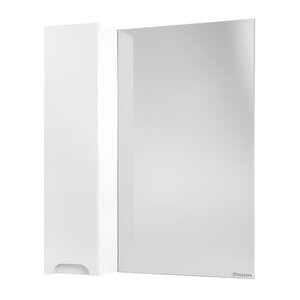 Изображение товара Зеркальный шкаф Bellezza Андрэа 4619010002018/4619010001011, 65 см, цвет белый, левый/правый